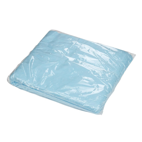 Простыни SMS стандарт 70х80см (100шт) голубой