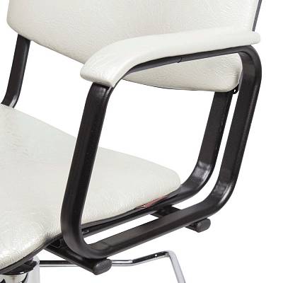 Парикмахерское кресло КОНТАКТ гидравлика хром: вид 3